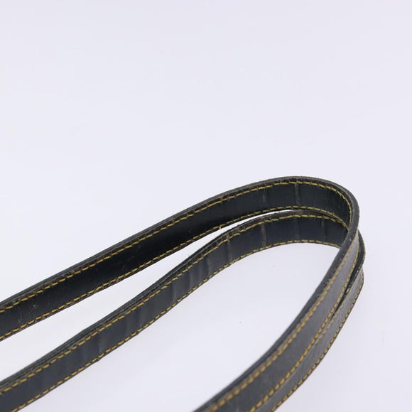 Christian Dior Trotter Canvas Tote Bag Navy Silver Auth 140546