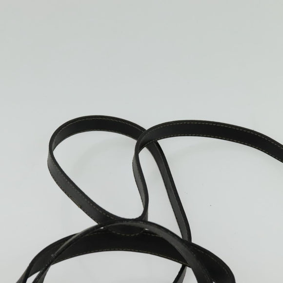 FENDI Pecan Canvas Tote Bag PVC 2way Black Brown gold Auth 140547