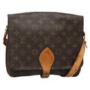 LOUIS VUITTON Monogram Cartouchiere GM Shoulder Bag M51252 LV Auth 140550-1