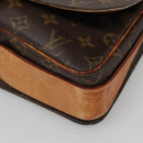 LOUIS VUITTON Monogram Cartouchiere GM Shoulder Bag M51252 LV Auth 140550-15