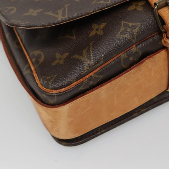 LOUIS VUITTON Monogram Cartouchiere GM Shoulder Bag M51252 LV Auth 140550