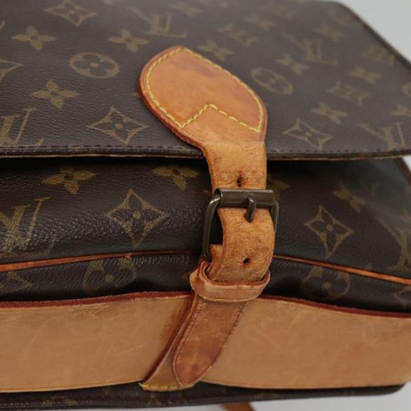 LOUIS VUITTON Monogram Cartouchiere GM Shoulder Bag M51252 LV Auth 140550