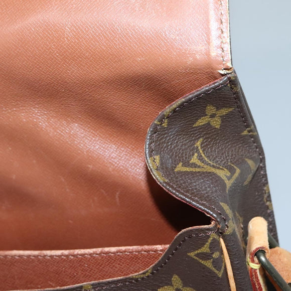 LOUIS VUITTON Monogram Cartouchiere GM Shoulder Bag M51252 LV Auth 140550
