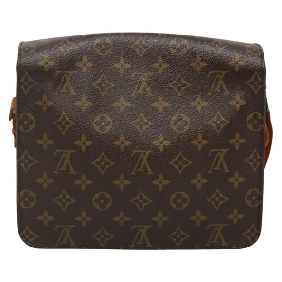 LOUIS VUITTON Monogram Cartouchiere GM Shoulder Bag M51252 LV Auth 140550