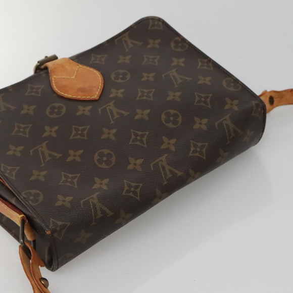 LOUIS VUITTON Monogram Cartouchiere GM Shoulder Bag M51252 LV Auth 140550