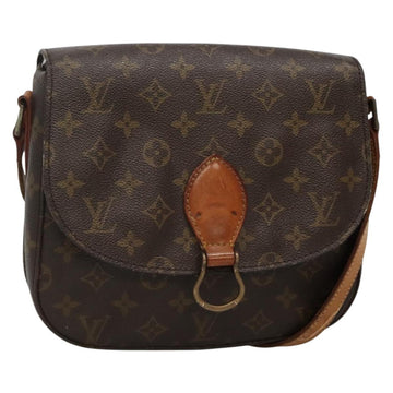LOUIS VUITTON Monogram Saint Cloud GM Shoulder Bag M51242 LV Auth 140551