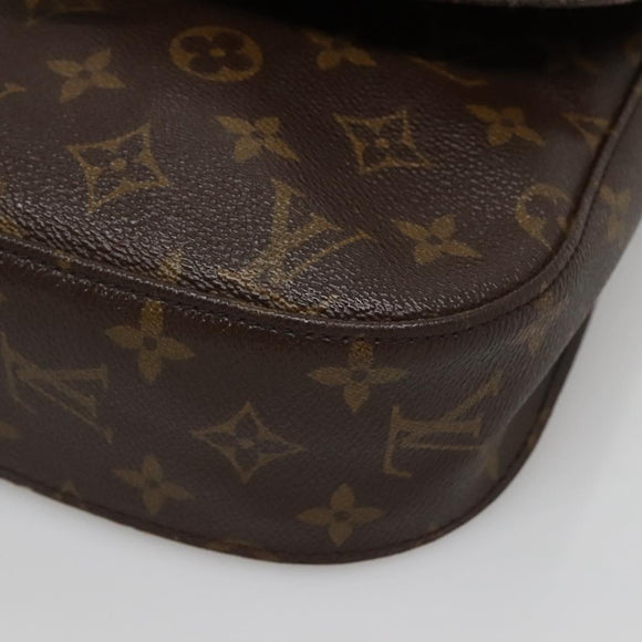 LOUIS VUITTON Monogram Saint Cloud GM Shoulder Bag M51242 LV Auth 140551