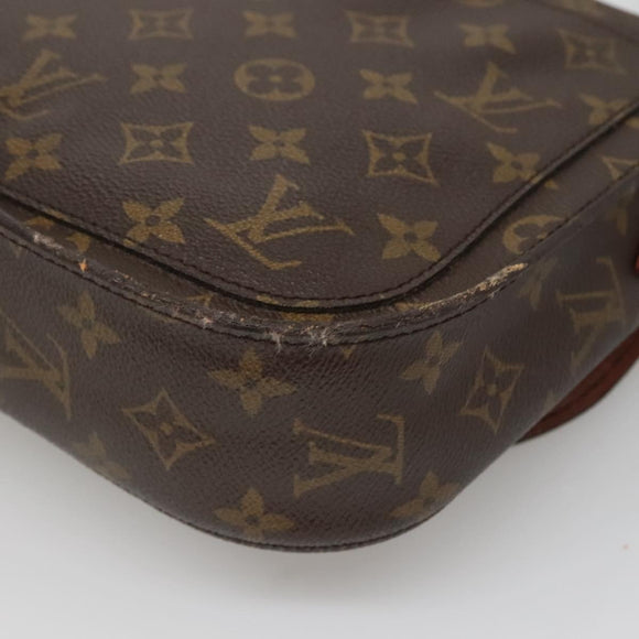 LOUIS VUITTON Monogram Saint Cloud GM Shoulder Bag M51242 LV Auth 140551