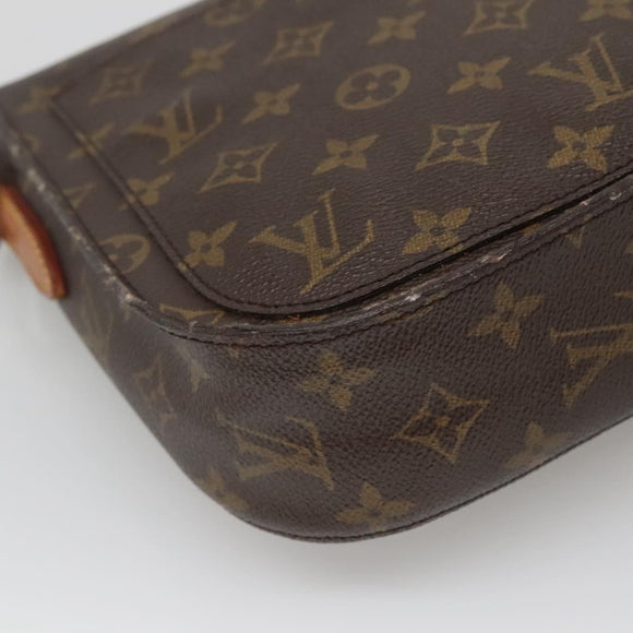LOUIS VUITTON Monogram Saint Cloud GM Shoulder Bag M51242 LV Auth 140551