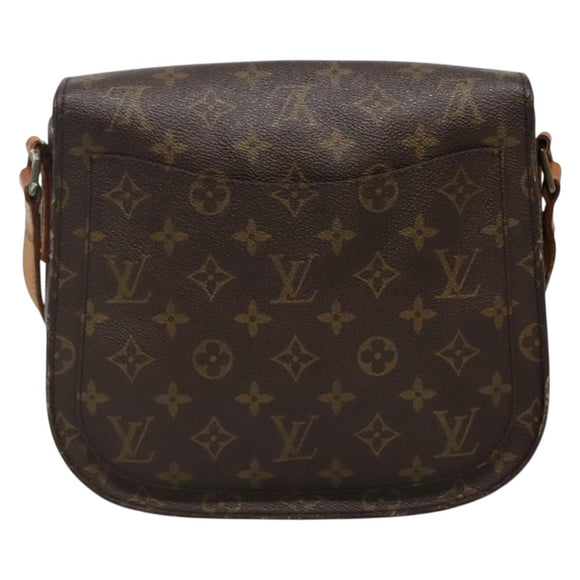LOUIS VUITTON Monogram Saint Cloud GM Shoulder Bag M51242 LV Auth 140551