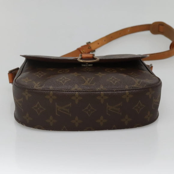 LOUIS VUITTON Monogram Saint Cloud GM Shoulder Bag M51242 LV Auth 140551