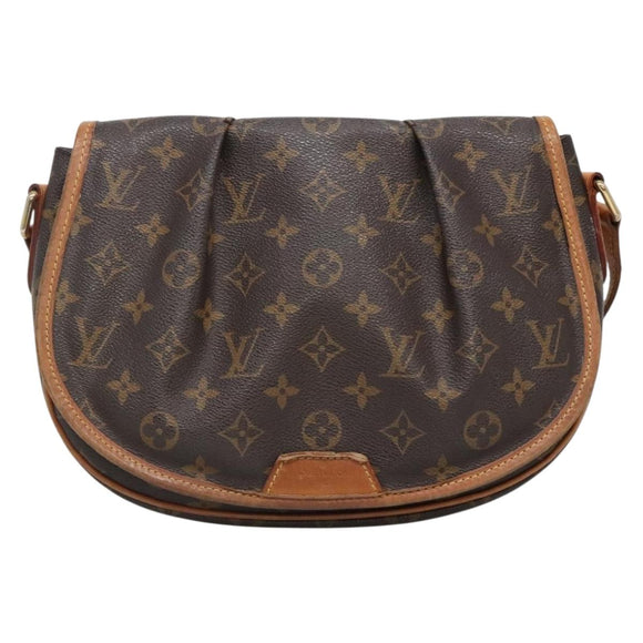 LOUIS VUITTON Monogram Menilmontant PM Shoulder Bag M40474 LV Auth 140556