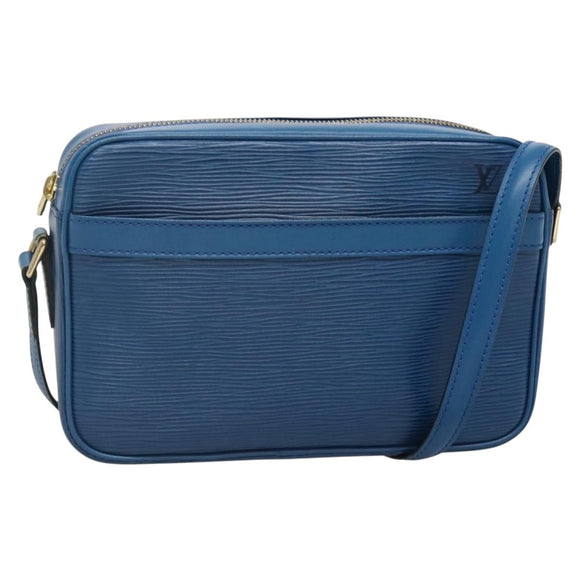 LOUIS VUITTON Epi Trocadero 23 Shoulder Bag Blue M52305 LV Auth 140559