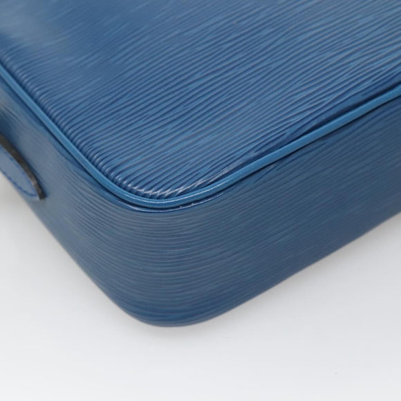LOUIS VUITTON Epi Trocadero 23 Shoulder Bag Blue M52305 LV Auth 140559