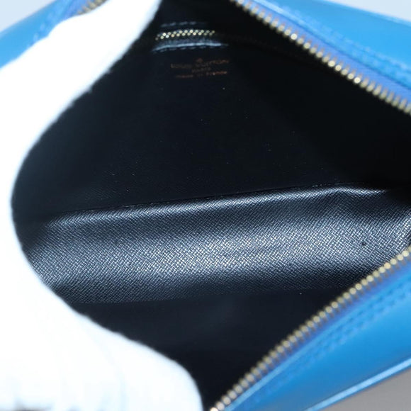 LOUIS VUITTON Epi Trocadero 23 Shoulder Bag Blue M52305 LV Auth 140559