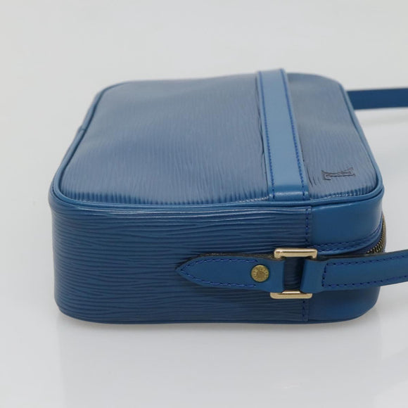 LOUIS VUITTON Epi Trocadero 23 Shoulder Bag Blue M52305 LV Auth 140559