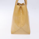 LOUIS VUITTON Monogram Vernis Wilshire PM Hand Bag Broncorail M91452 Auth 140560-4