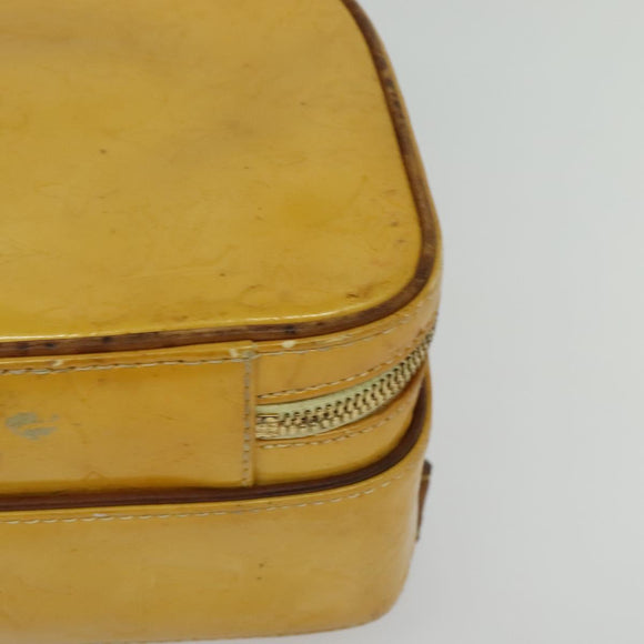 LOUIS VUITTON Monogram Vernis Marley Backpack Yellow M91040 LV Auth 140561