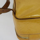 LOUIS VUITTON Monogram Vernis Marley Backpack Yellow M91040 LV Auth 140561-15