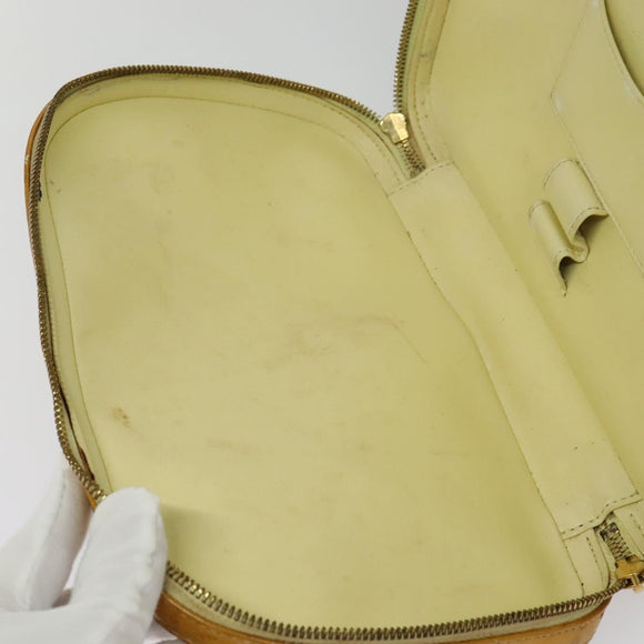 LOUIS VUITTON Monogram Vernis Marley Backpack Yellow M91040 LV Auth 140561