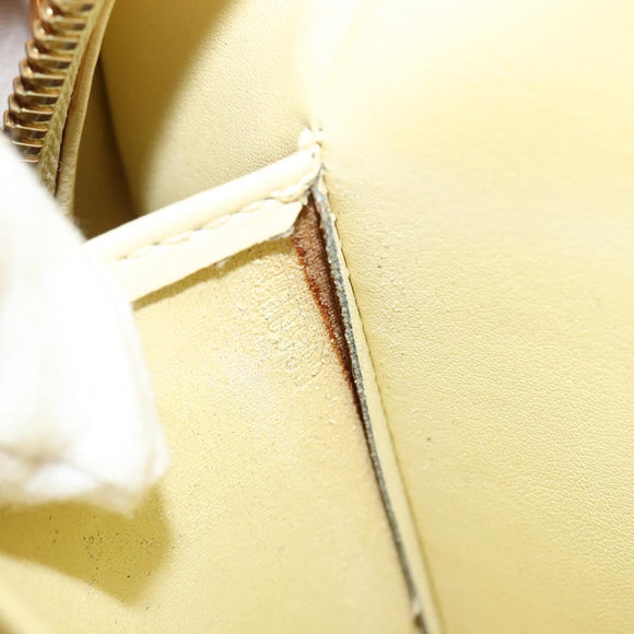 LOUIS VUITTON Monogram Vernis Marley Backpack Yellow M91040 LV Auth 140561