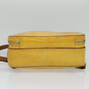 LOUIS VUITTON Monogram Vernis Marley Backpack Yellow M91040 LV Auth 140561-5