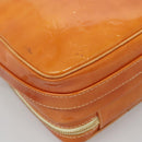 LOUIS VUITTON Monogram Vernis Wooster Bag Lime Yellow M91075 LV Auth 140562-16