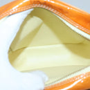 LOUIS VUITTON Monogram Vernis Wooster Bag Lime Yellow M91075 LV Auth 140562-11