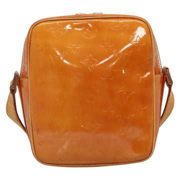 LOUIS VUITTON Monogram Vernis Wooster Bag Lime Yellow M91075 LV Auth 140562 - 0