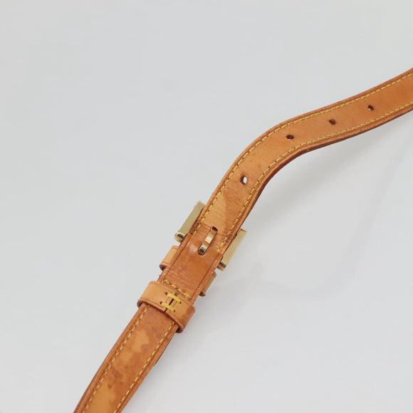 LOUIS VUITTON Monogram Vernis Wooster Bag Lime Yellow M91075 LV Auth 140562