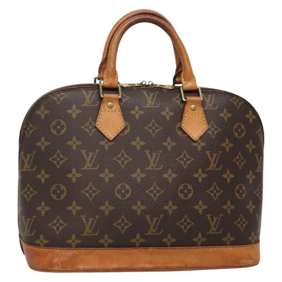 LOUIS VUITTON Monogram Alma Hand Bag M51130 LV Auth 140568