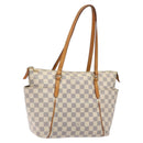 LOUIS VUITTON Damier Azur Totally PM Tote Bag N51261 LV Auth 140571-1