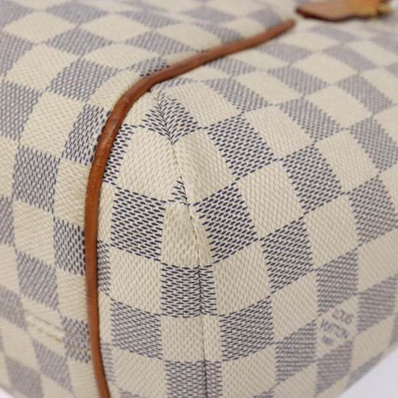 LOUIS VUITTON Damier Azur Totally PM Tote Bag N51261 LV Auth 140571
