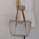 LOUIS VUITTON Damier Azur Totally PM Tote Bag N51261 LV Auth 140571-24