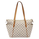 LOUIS VUITTON Damier Azur Totally PM Tote Bag N51261 LV Auth 140571-2