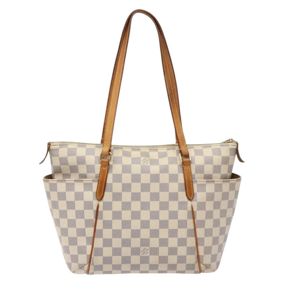 LOUIS VUITTON Damier Azur Totally PM Tote Bag N51261 LV Auth 140571