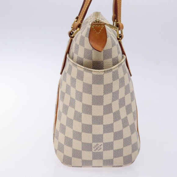 LOUIS VUITTON Damier Azur Totally PM Tote Bag N51261 LV Auth 140571