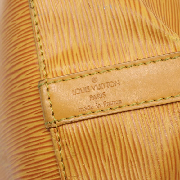 LOUIS VUITTON Epi Petit Noe Shoulder Bag Yellow M44109 LV Auth 140573