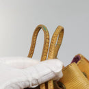 LOUIS VUITTON Epi Petit Noe Shoulder Bag Yellow M44109 LV Auth 140573-10