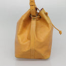 LOUIS VUITTON Epi Petit Noe Shoulder Bag Yellow M44109 LV Auth 140573-3