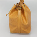 LOUIS VUITTON Epi Petit Noe Shoulder Bag Yellow M44109 LV Auth 140573-4