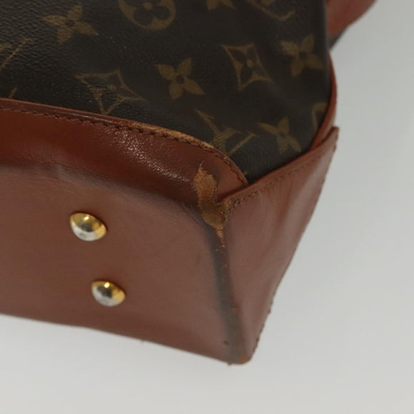 LOUIS VUITTON Monogram Sac Weekend PM Hand Bag M42425 LV Auth 140575