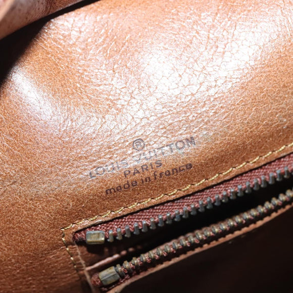 LOUIS VUITTON Monogram Sac Weekend PM Hand Bag M42425 LV Auth 140575