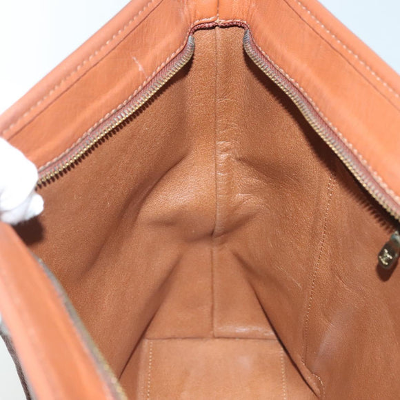 LOUIS VUITTON Monogram Sac Weekend PM Hand Bag M42425 LV Auth 140575