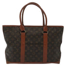 LOUIS VUITTON Monogram Sac Weekend PM Hand Bag M42425 LV Auth 140575-2