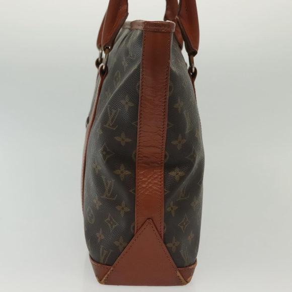LOUIS VUITTON Monogram Sac Weekend PM Hand Bag M42425 LV Auth 140575