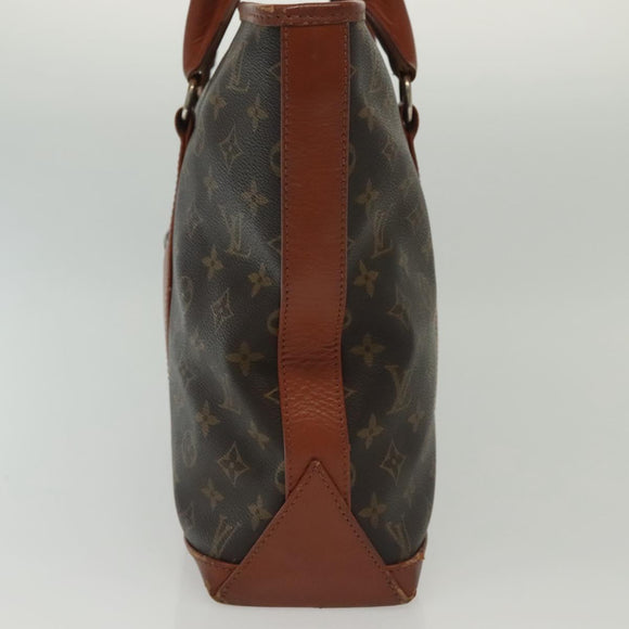 LOUIS VUITTON Monogram Sac Weekend PM Hand Bag M42425 LV Auth 140575