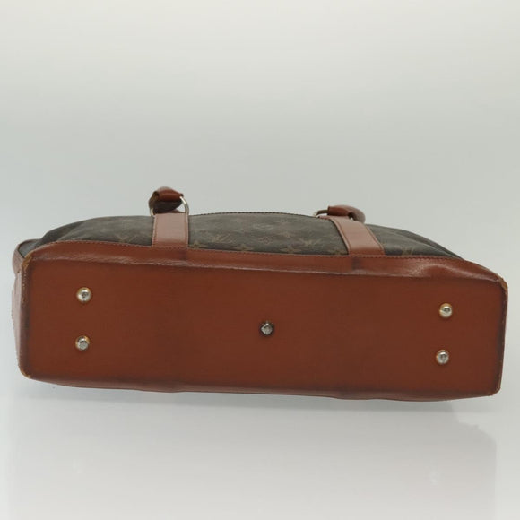 LOUIS VUITTON Monogram Sac Weekend PM Hand Bag M42425 LV Auth 140575