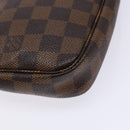 LOUIS VUITTON Damier Ebene Pochette Accessoires Pouch N41206 LV Auth 140576-17