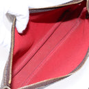 LOUIS VUITTON Damier Ebene Pochette Accessoires Pouch N41206 LV Auth 140576-11